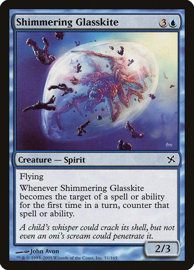 Shimmering Glasskite [Betrayers of Kamigawa] | Card Citadel