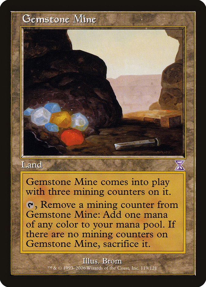 Gemstone Mine [Time Spiral Timeshifted] | Card Citadel