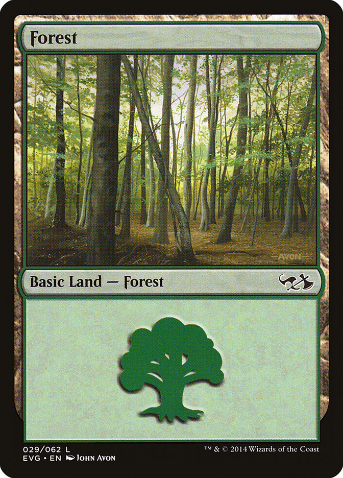 Forest (29) (Elves vs. Goblins) [Duel Decks Anthology] | Card Citadel