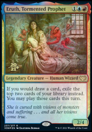 Eruth, Tormented Prophet [Innistrad: Crimson Vow Prerelease Promos] | Card Citadel