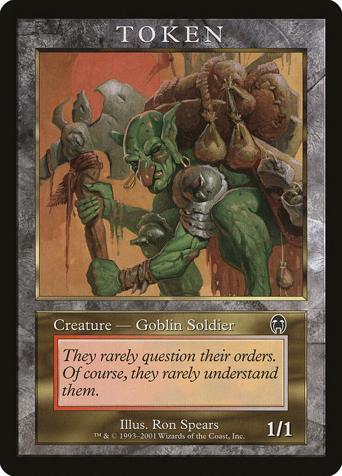 Goblin Soldier [Magic Player Rewards 2001] | Card Citadel