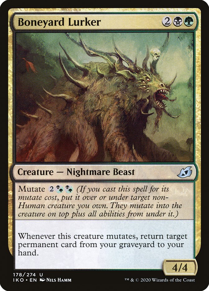 Boneyard Lurker [Ikoria: Lair of Behemoths] | Card Citadel