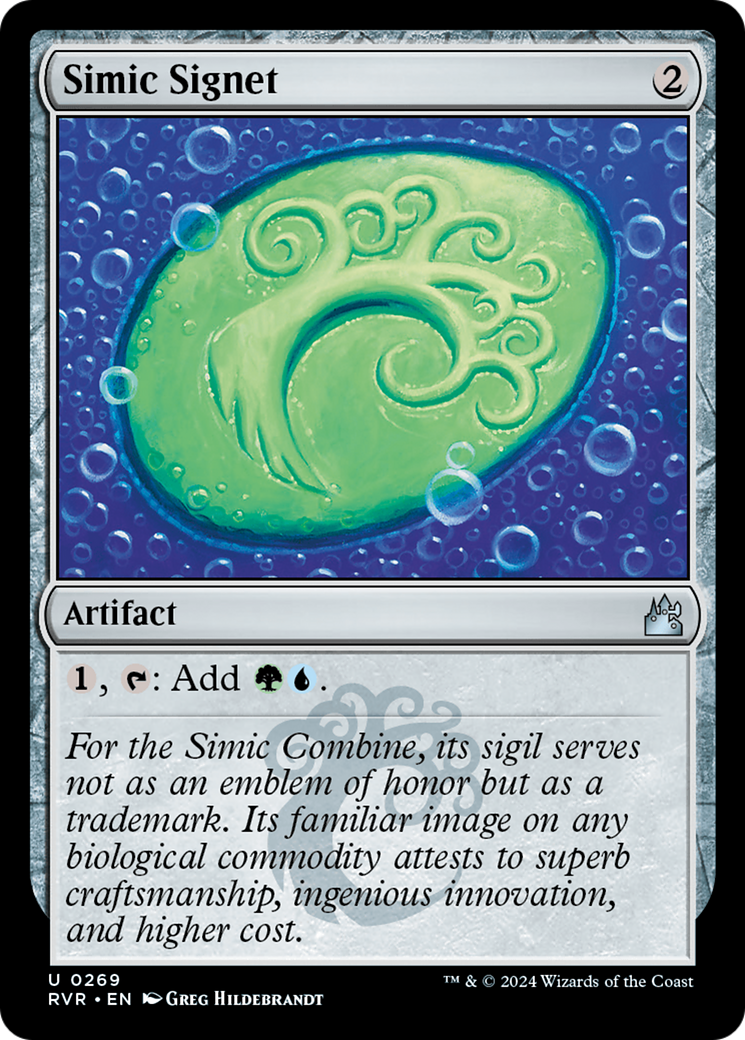 Simic Signet [Ravnica Remastered] | Card Citadel