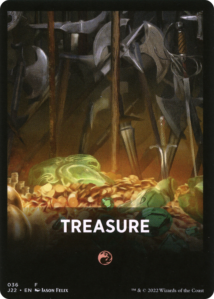 Treasure Theme Card [Jumpstart 2022 Front Cards] | Card Citadel