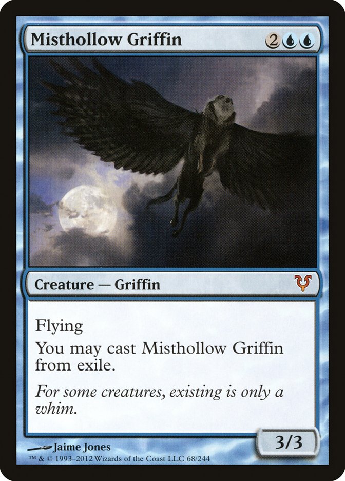 Misthollow Griffin [Avacyn Restored] | Card Citadel