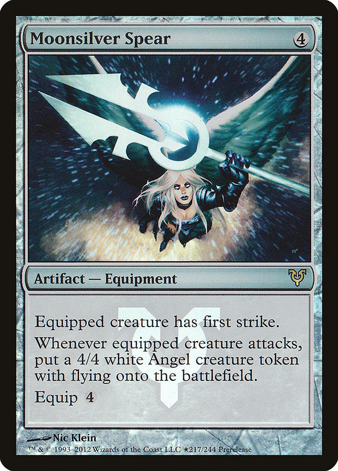 Moonsilver Spear [Avacyn Restored Promos] | Card Citadel