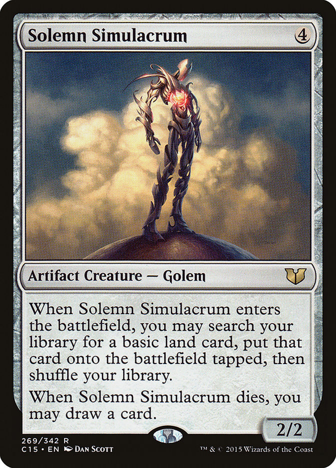 Solemn Simulacrum [Commander 2015] | Card Citadel