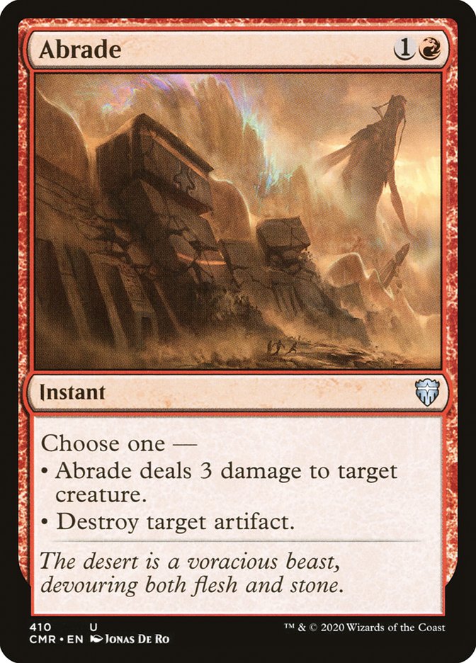 Abrade [Commander Legends] | Card Citadel