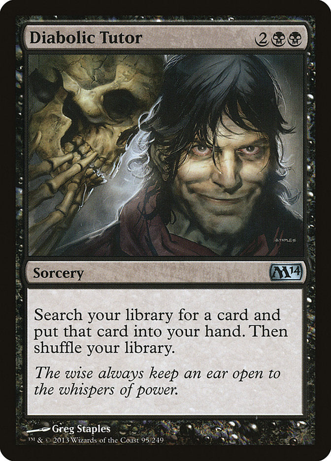 Diabolic Tutor [Magic 2014] | Card Citadel