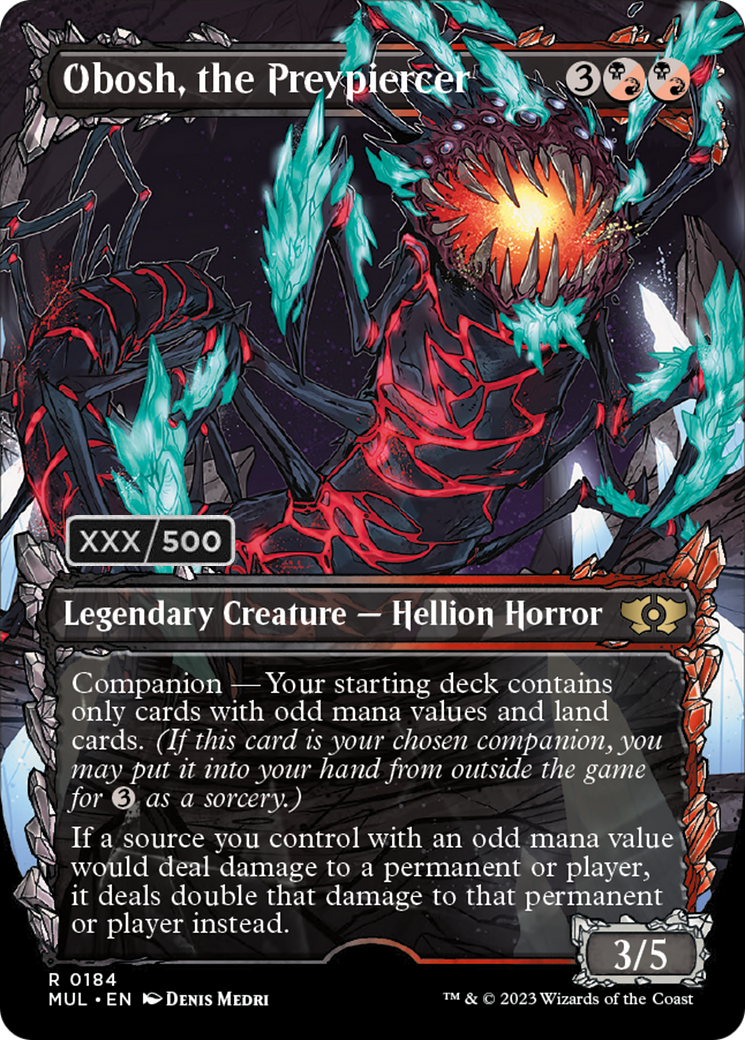 Obosh, the Preypiercer (Serialized) [Multiverse Legends] | Card Citadel