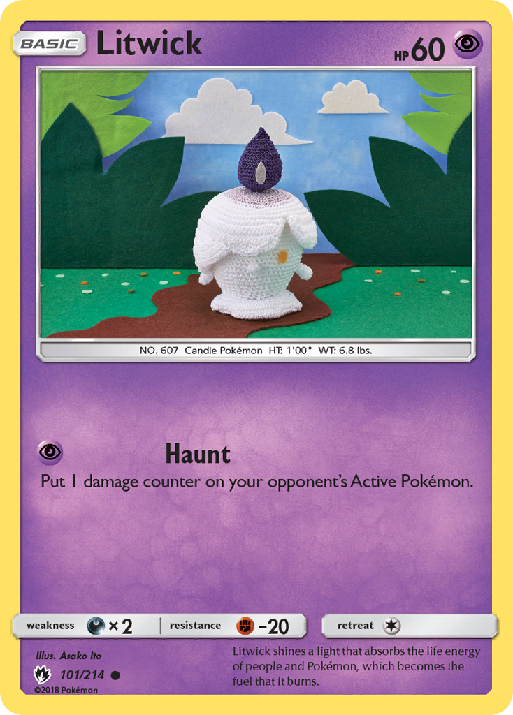 Litwick (101/214) [Sun & Moon: Lost Thunder] | Card Citadel