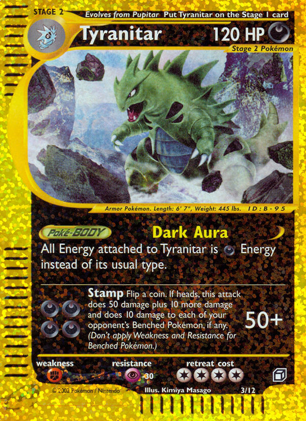 Tyranitar (3/12) [Box Topper] | Card Citadel