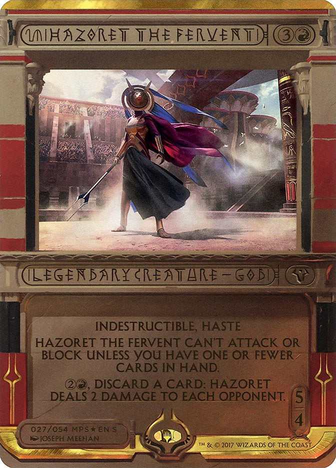 Hazoret the Fervent [Amonkhet Invocations] | Card Citadel