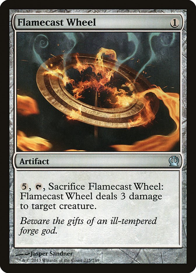 Flamecast Wheel [Theros] | Card Citadel