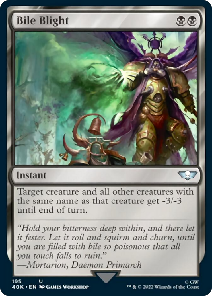 Bile Blight [Universes Beyond: Warhammer 40,000] | Card Citadel
