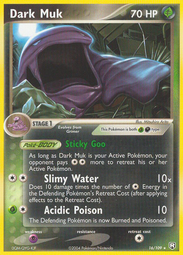 Dark Muk (16/109) [EX: Team Rocket Returns] | Card Citadel