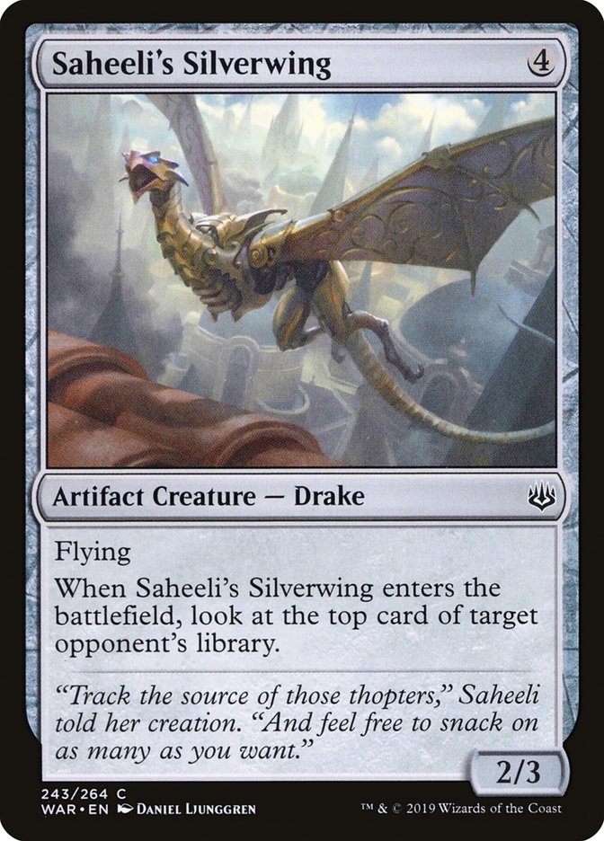 Saheeli's Silverwing [War of the Spark] | Card Citadel