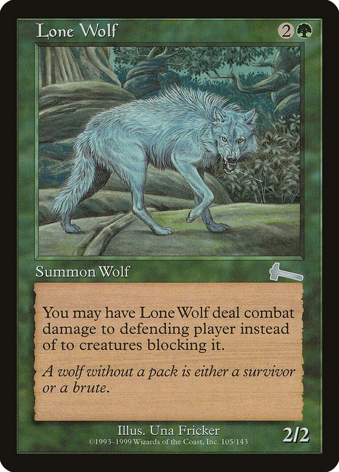 Lone Wolf [Urza's Legacy] | Card Citadel