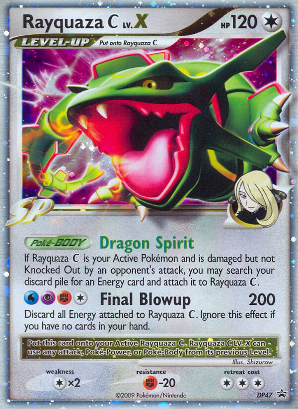 Rayquaza C LV.X (DP47) [Diamond & Pearl: Black Star Promos] | Card Citadel