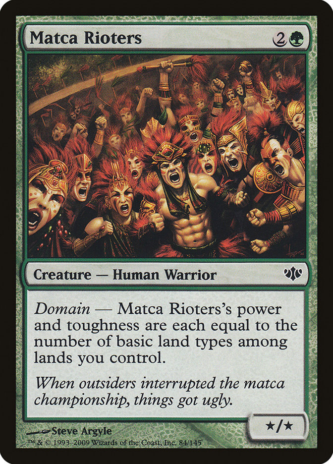 Matca Rioters [Conflux] | Card Citadel