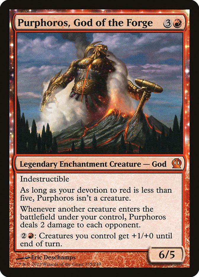 Purphoros, God of the Forge [Theros] | Card Citadel