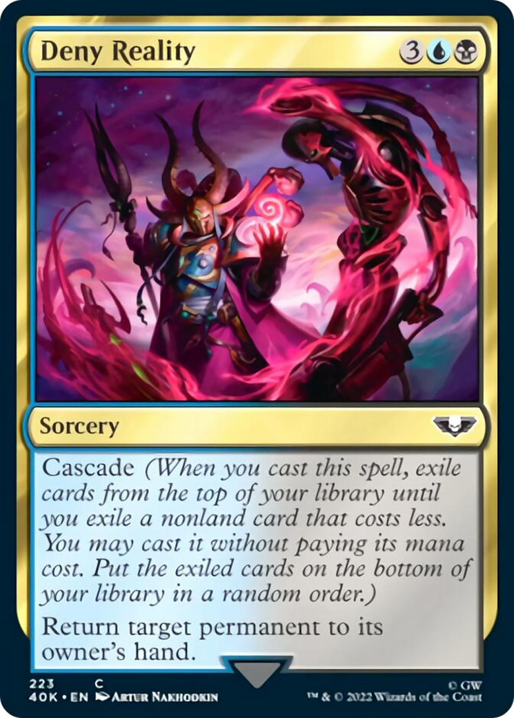 Deny Reality [Universes Beyond: Warhammer 40,000] | Card Citadel