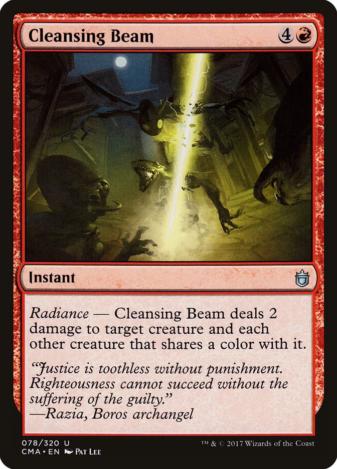 Cleansing Beam [Commander Anthology] | Card Citadel