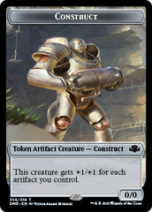 Insect // Construct Double-Sided Token [Dominaria Remastered Tokens] | Card Citadel
