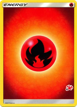 Fire Energy (Charizard Stamp #32) [Battle Academy 2020] | Card Citadel