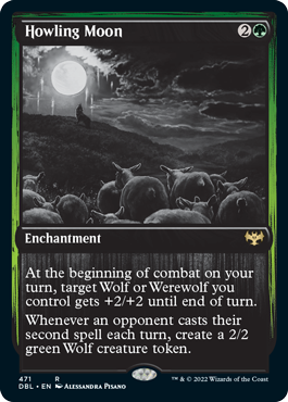 Howling Moon [Innistrad: Double Feature] | Card Citadel