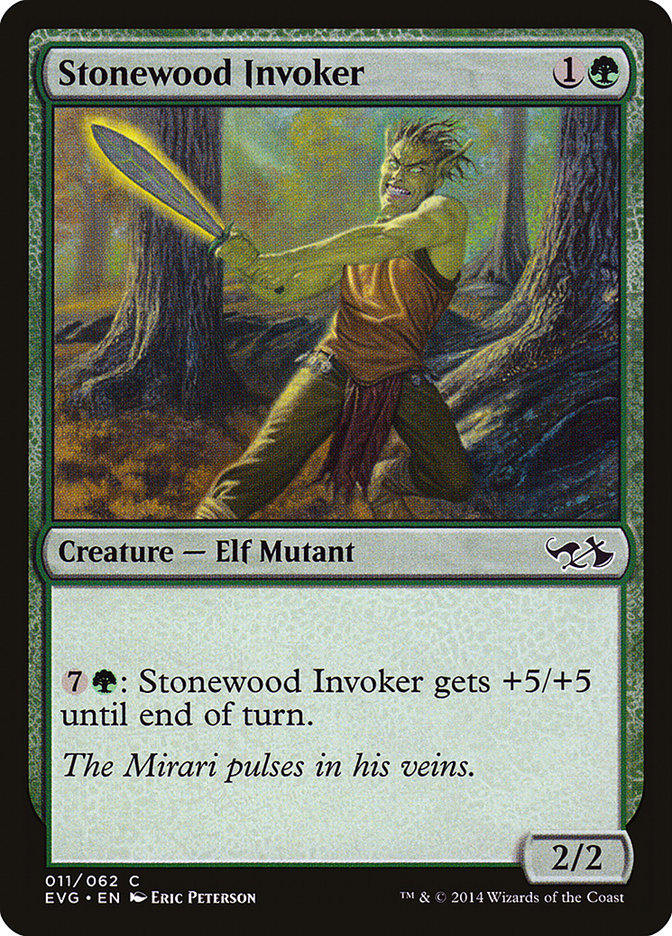 Stonewood Invoker (Elves vs. Goblins) [Duel Decks Anthology] | Card Citadel