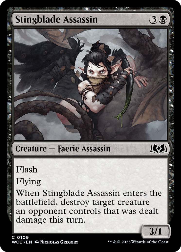 Stingblade Assassin [Wilds of Eldraine] | Card Citadel