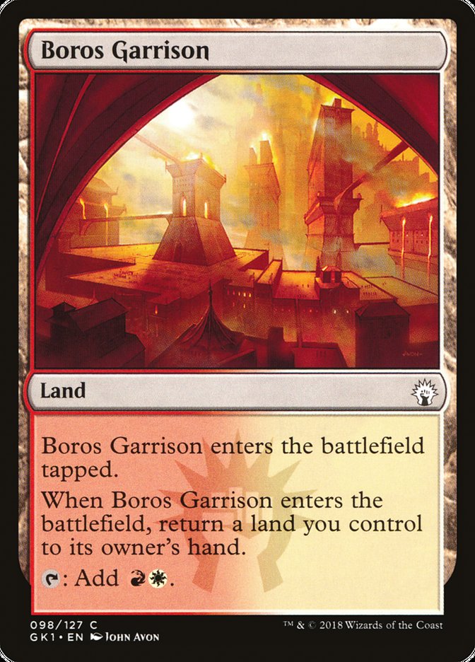 Boros Garrison [GRN Guild Kit] | Card Citadel