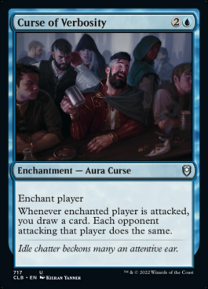 Curse of Verbosity [Commander Legends: Battle for Baldur's Gate] | Card Citadel