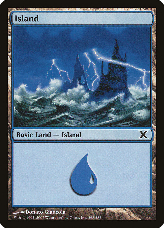 Island (368) [Tenth Edition] | Card Citadel