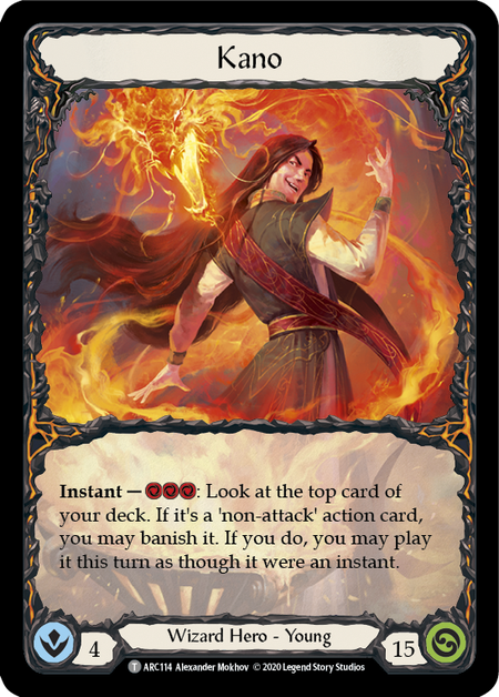 Azalea, Ace in the Hole // Kano [U-ARC038 // U-ARC114] (Arcane Rising Unlimited) | Card Citadel