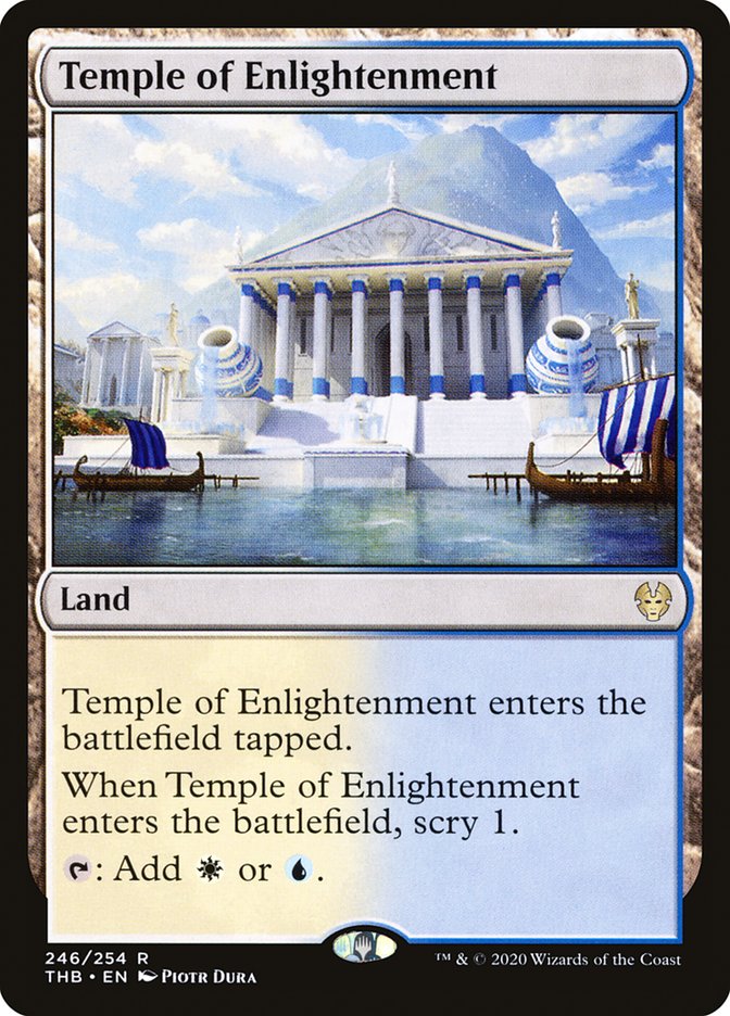 Temple of Enlightenment [Theros Beyond Death] | Card Citadel