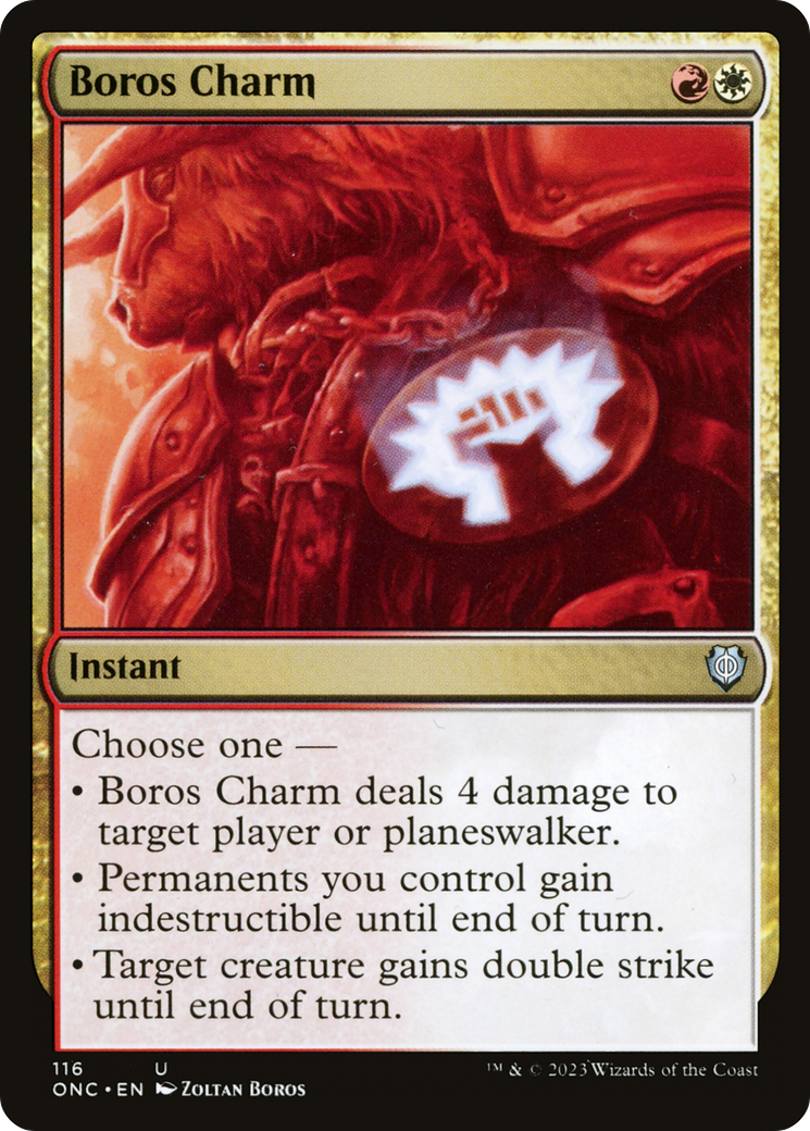 Boros Charm [Phyrexia: All Will Be One Commander] | Card Citadel