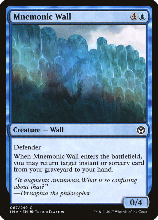 Mnemonic Wall [Iconic Masters] | Card Citadel