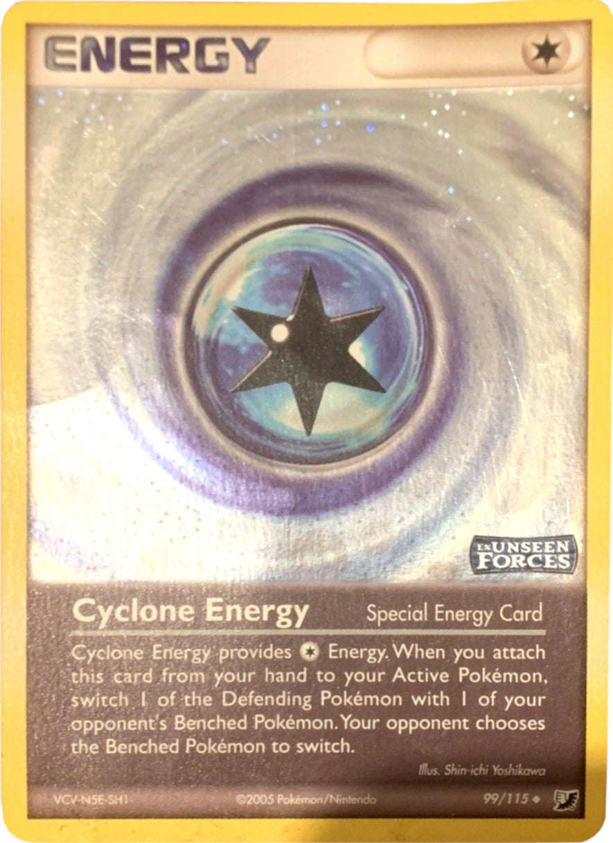 Cyclone Energy (99/115) (Stamped) [EX: Unseen Forces] | Card Citadel