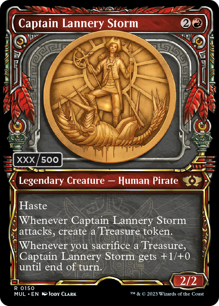 Captain Lannery Storm (Serialized) [Multiverse Legends] | Card Citadel