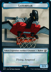 Powerstone // Laserbeak Double-Sided Token [The Brothers' War Tokens] | Card Citadel