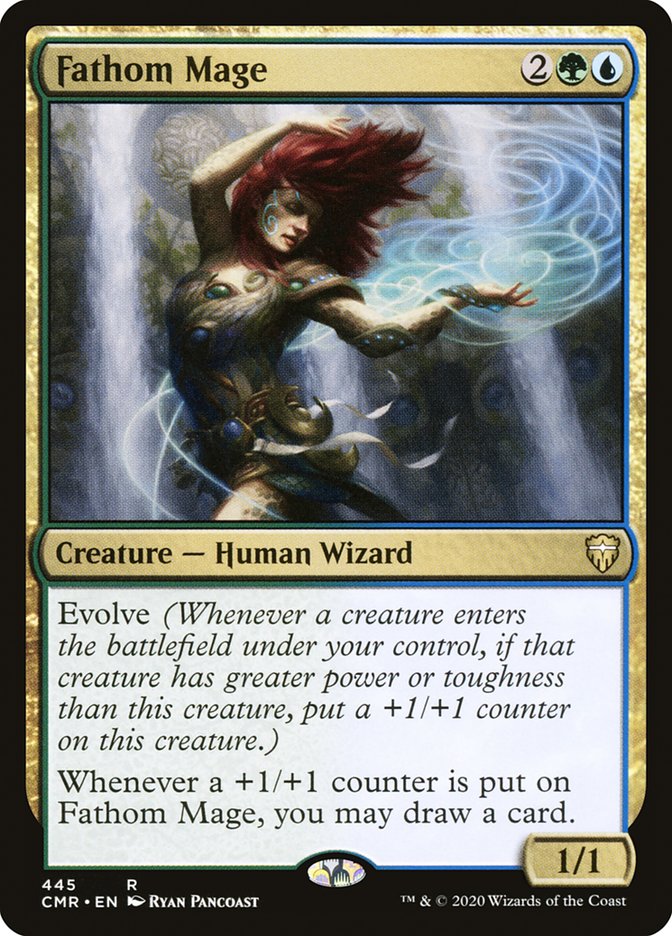 Fathom Mage [Commander Legends] | Card Citadel