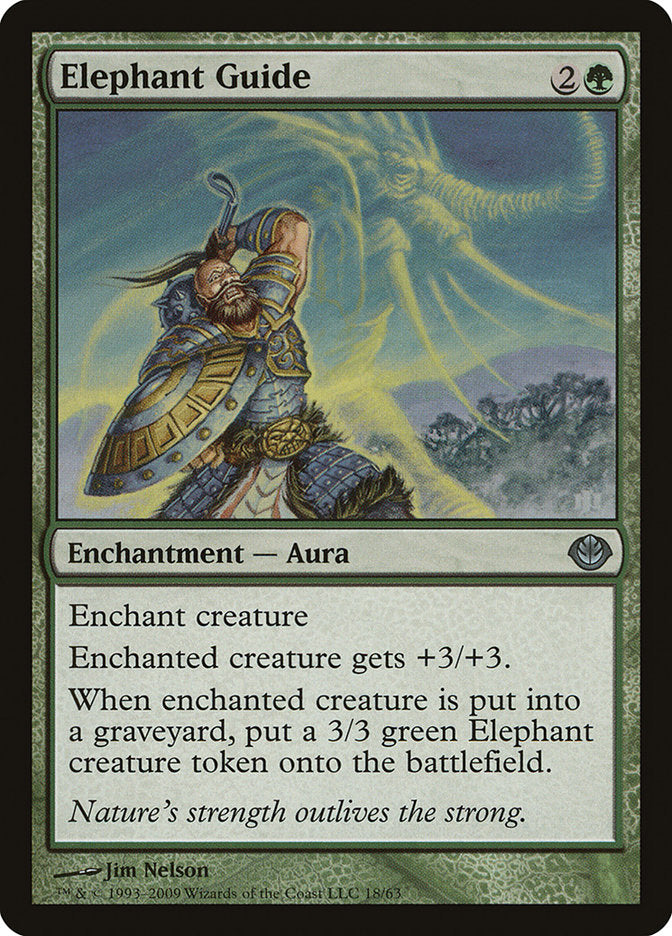Elephant Guide [Duel Decks: Garruk vs. Liliana] | Card Citadel