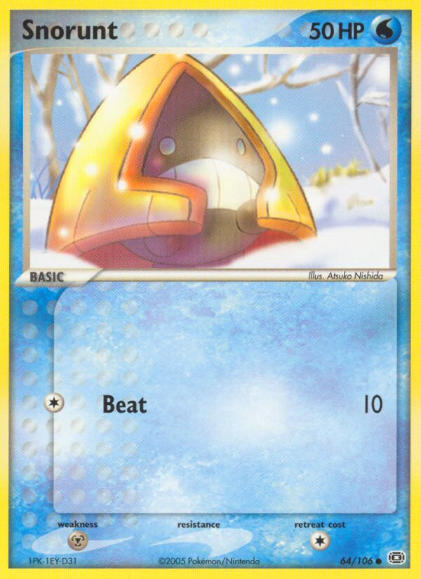 Snorunt (64/106) [EX: Emerald] | Card Citadel