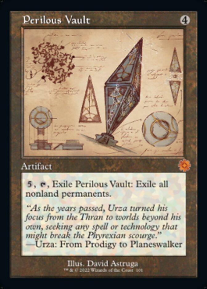 Perilous Vault (Retro Schematic) [The Brothers' War Retro Artifacts] | Card Citadel