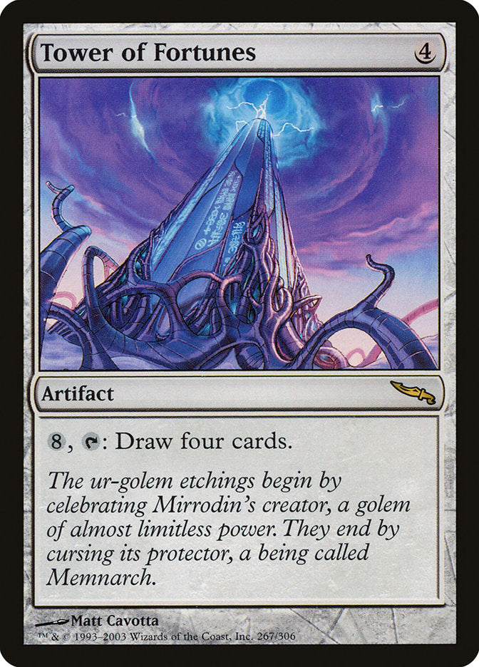 Tower of Fortunes [Mirrodin] | Card Citadel