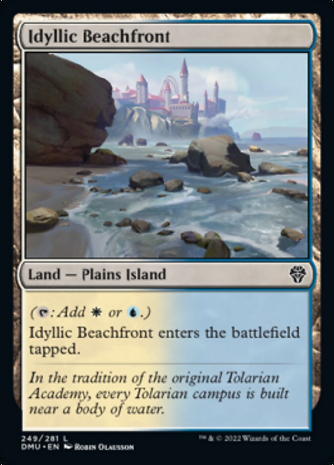 Idyllic Beachfront [Dominaria United] | Card Citadel