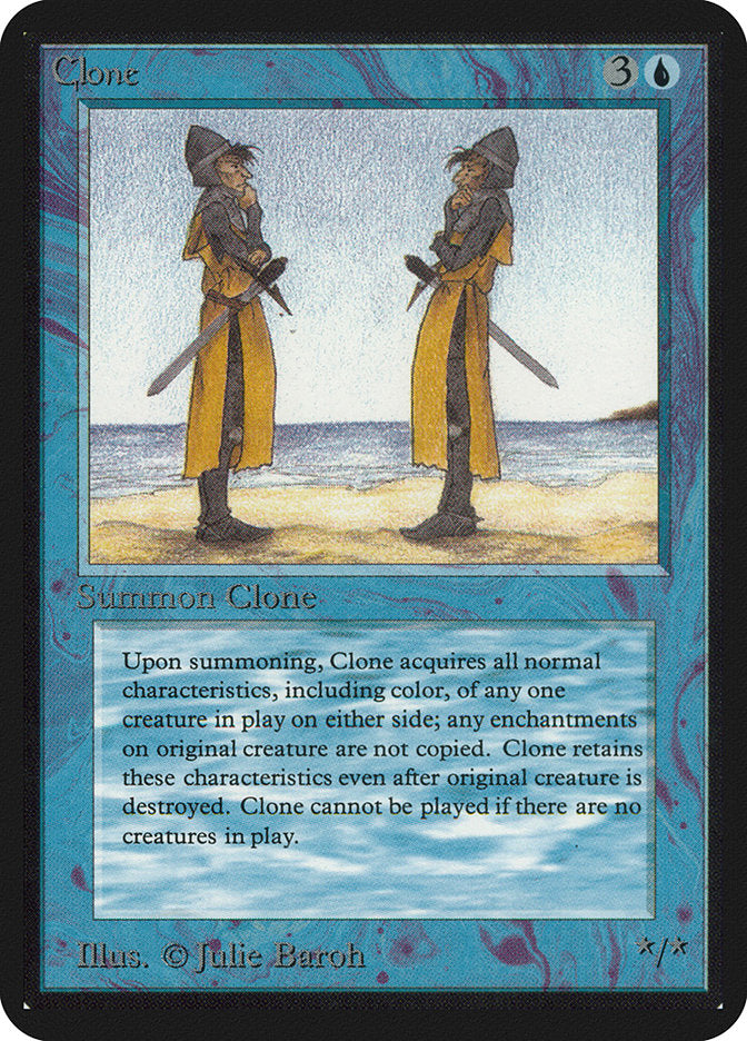 Clone [Limited Edition Alpha] | Card Citadel