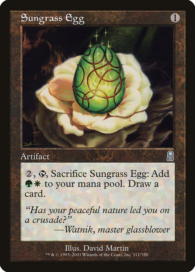 Sungrass Egg [Odyssey] | Card Citadel